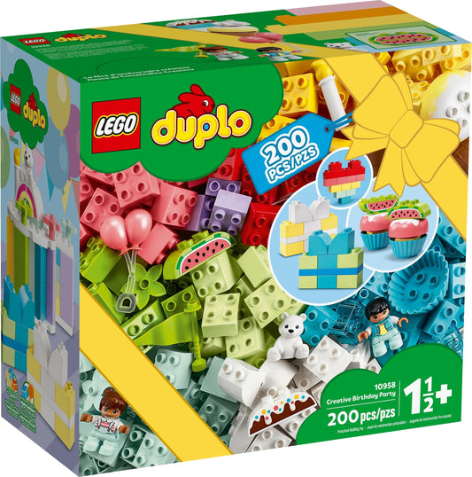 LEGO 10958 DUPLO Classic Creative Birthday Party Building Set - Auzzistore