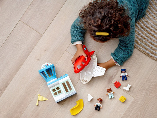 LEGO 10961 DUPLO Airport & Airplane Playset for Toddlers – view 2 - Auzzistore
