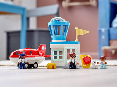 LEGO 10961 DUPLO Airport & Airplane Playset for Toddlers