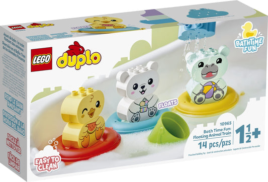 LEGO 10965 DUPLO Bath Toy Floating Animal Train - Auzzistore
