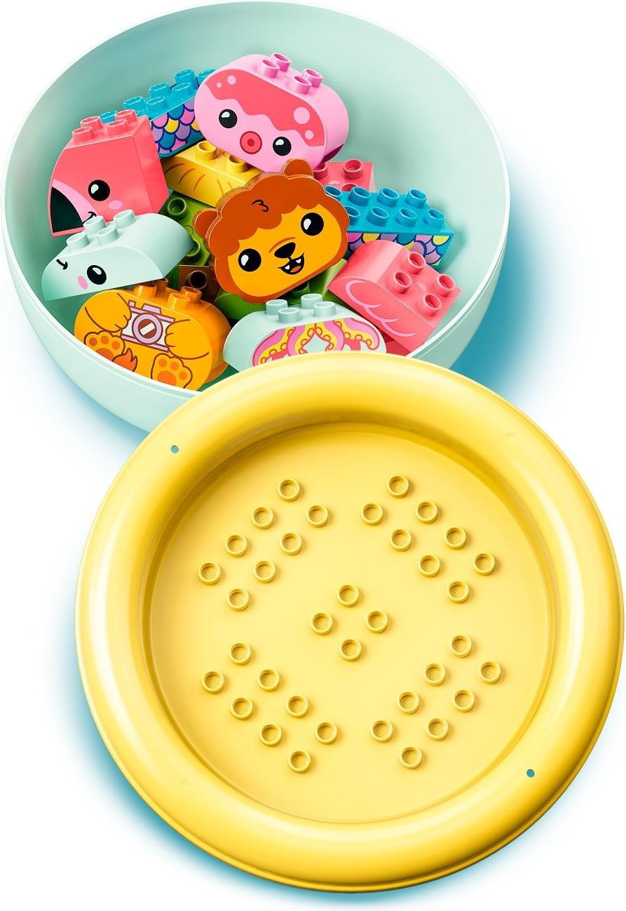 LEGO 10966 DUPLO Bath Time Fun: Floating Animal Island Playset