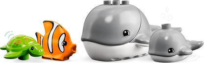 LEGO 10972 DUPLO Wild Ocean Animals | Toddler Learning Toy