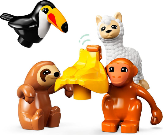 LEGO 10973 DUPLO Wild Animals of South America Jungle Playset – view 2 - Auzzistore