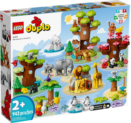 LEGO 10975 DUPLO Wild Animals of the World - Auzzistore