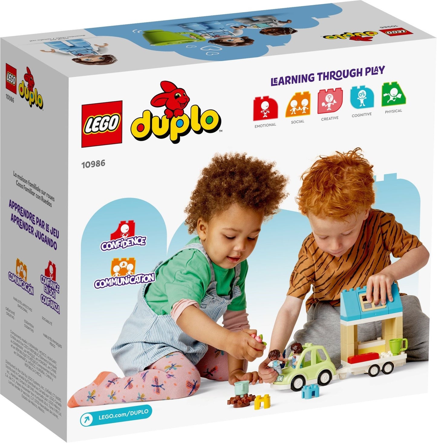 LEGO Duplo Town Family House on Wheels 10985