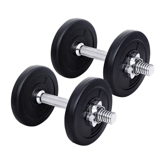 10KG Dumbbells Dumbbell Set Weight Training Plates Home Gym Fitness Exercise | Auzzi Store