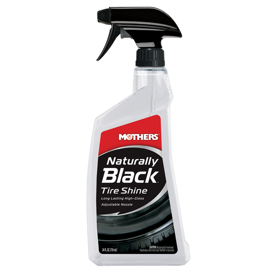 Mothers Naturally Black Tyre Shine - 710ml - Protects Against UV Damage
