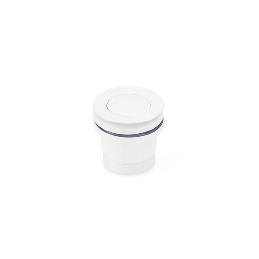 Brasshards White Universal Pop Up Basin Waste - 62mm x 70mm - Easy Install – view 2 - Auzzistore