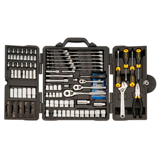 Stanley 176 Piece Tool Kit - Metal - Durable - Easy To Carry