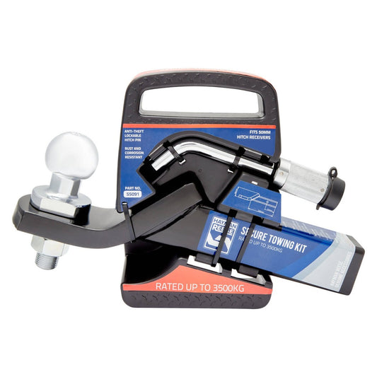 Hayman Reese 3500kg Tow Ball Mount Security Kit 55091 - 50mm - Anti-Theft