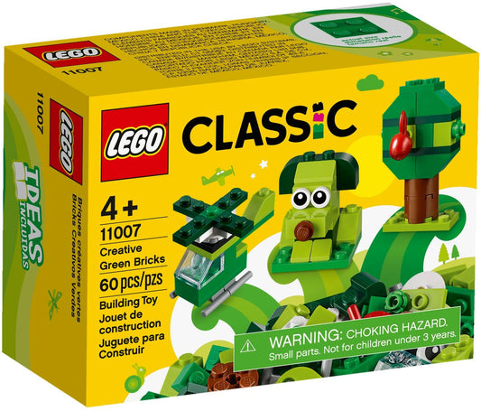 LEGO 11007 Creative Green Bricks - Build & Imagine - Auzzistore