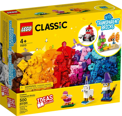 LEGO Classic Series 11013 Creative Transparent Bricks- Auzzi Store