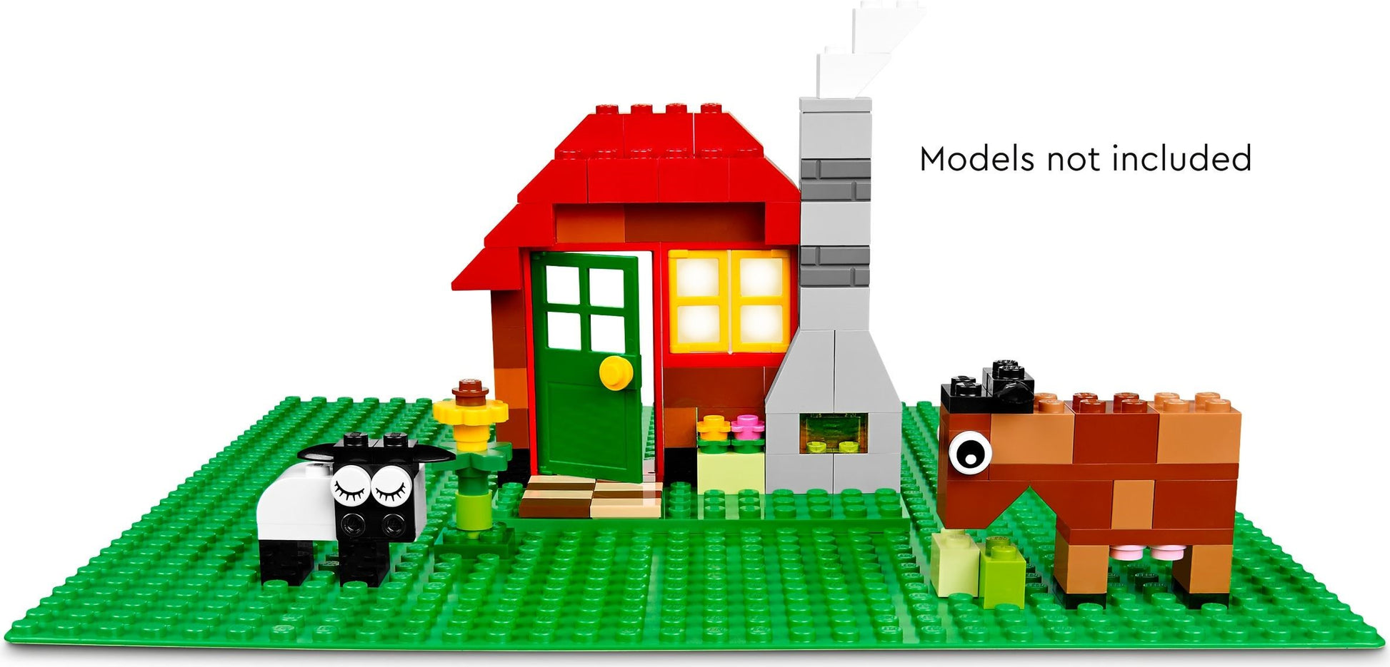 LEGO Classic Series 11023 Baseplate 32x32 BRIGHT GREEN- Auzzi Store
