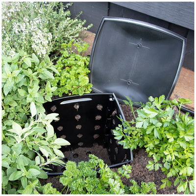 Greenlife Worm Box & Micro Composter 4-Piece Set CHWBB Black 100L Capacity