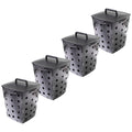 Greenlife Worm Box & Micro Composter 4-Piece Set CHWBB Black 100L Capacity