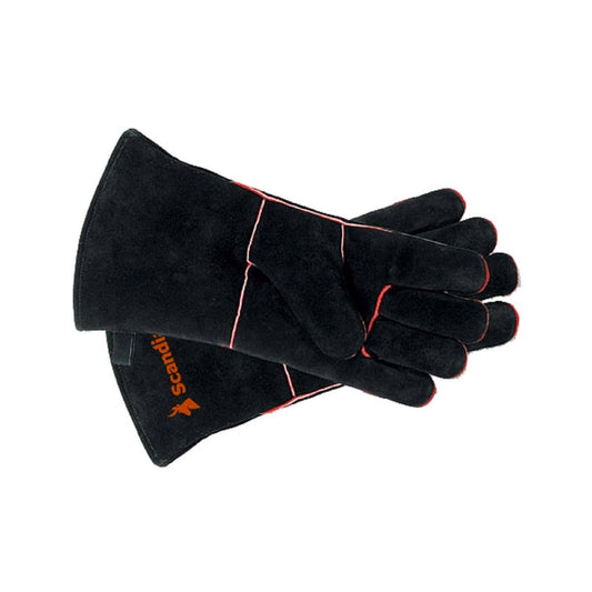 Scandia Fireplace Gloves - One Size - Leather - Fireproof