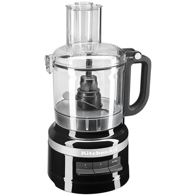 KitchenAid 7 Cup Food Processor Compact Onyx Black 5KFP0719AOB