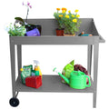 Greenlife Potting Bench Table Slate Grey 100 x 55 x 101cm