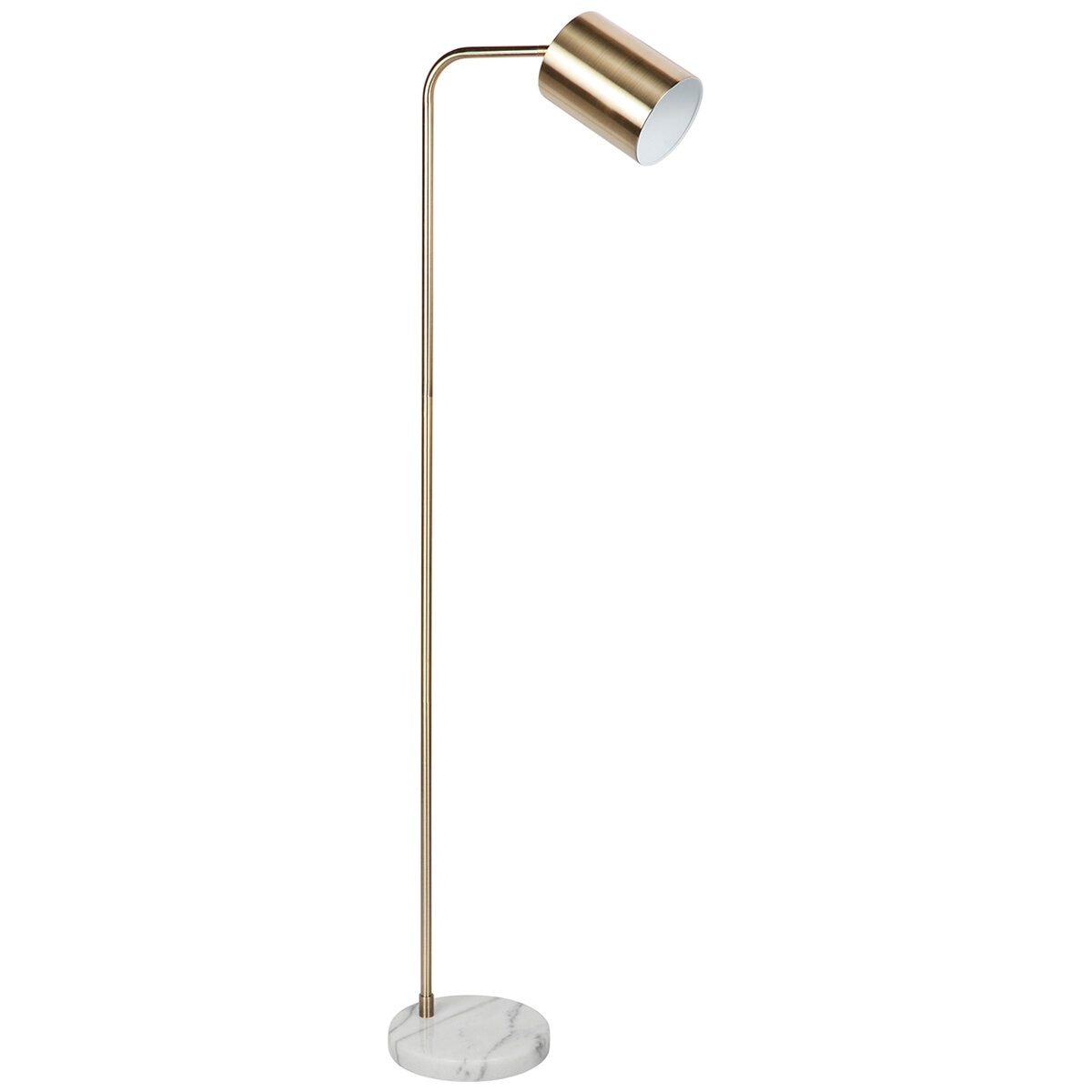 CAFE Lighting & Living Snapper Floor Lamp Gold Marble