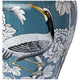 Cafe Lighting and Living Seraphine Table Lamp Ceramic Chinoiserie White Linen Shade Blue — image 2