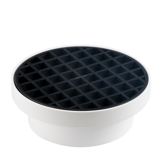 Holman Storm Abs Finishing Collar 100x90mm Grate Durable White - Auzzistore
