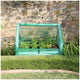 Greenlife Raised Garden Bed White 120 x 90 x 30cm With Drop Over Greenhouse – view 2