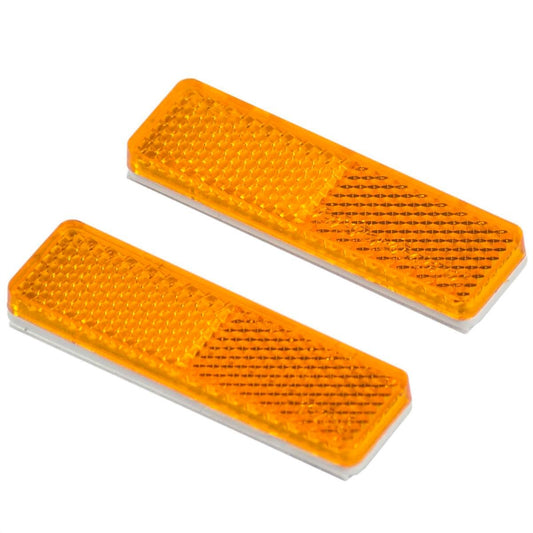 Goliath Amber Reflector 70 x 25 x 7mm Plastic Weather Resistant