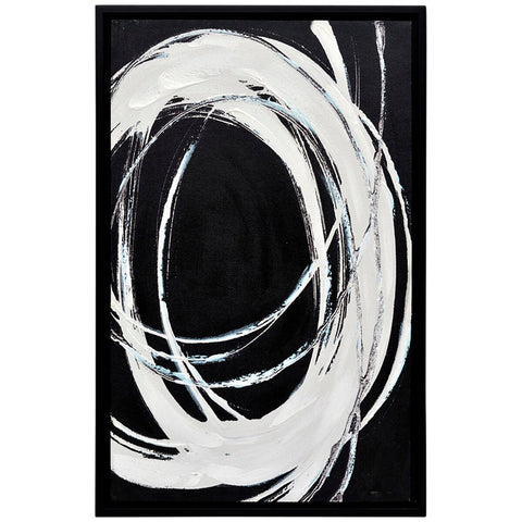 Cafe Lighting and Living Gone With The Wind Canvas Painting Monochrome Black and White