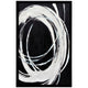 Cafe Lighting and Living Gone With The Wind Canvas Painting Monochrome Black and White