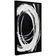 Cafe Lighting and Living Gone With The Wind Canvas Painting Monochrome Black and White — image 2