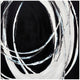 Cafe Lighting and Living Gone With The Wind Canvas Painting Monochrome Black and White — image 3