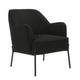 ONEX HuGo Upholstered Armchair Black – view 2