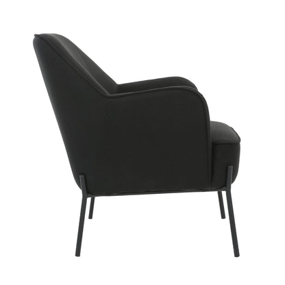 ONEX HuGo Upholstered Armchair Black