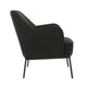ONEX HuGo Upholstered Armchair Black – view 3