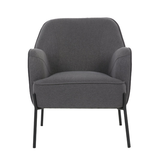 ONEX HuGo Upholstered Armchair Dark Grey - Auzzistore