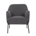 ONEX HuGo Upholstered Armchair Dark Grey
