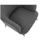 ONEX HuGo Upholstered Armchair Dark Grey – view 4