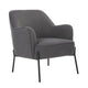 ONEX HuGo Upholstered Armchair Dark Grey – view 2
