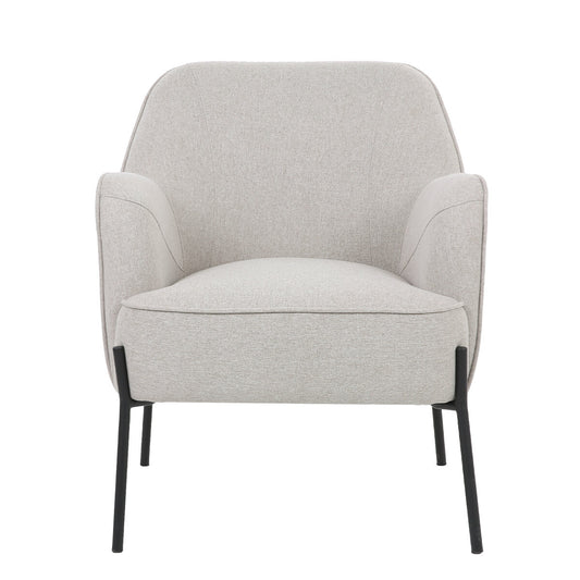 ONEX HuGo Upholstered Armchair Ivory - Auzzistore