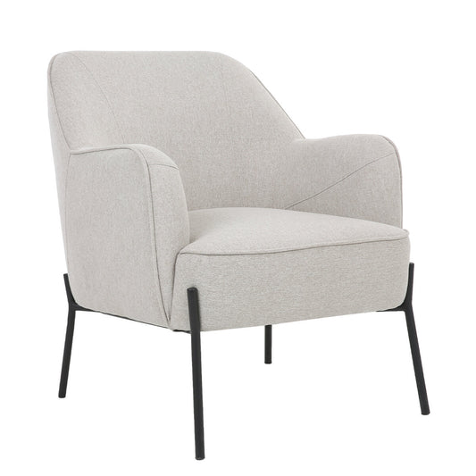 ONEX HuGo Upholstered Armchair Ivory – view 2 - Auzzistore