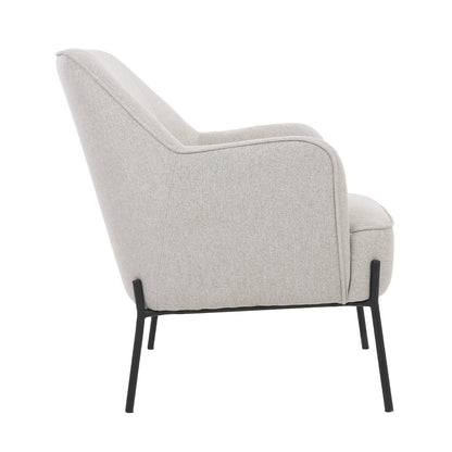 ONEX HuGo Upholstered Armchair Ivory