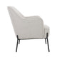 ONEX HuGo Upholstered Armchair Ivory – view 3