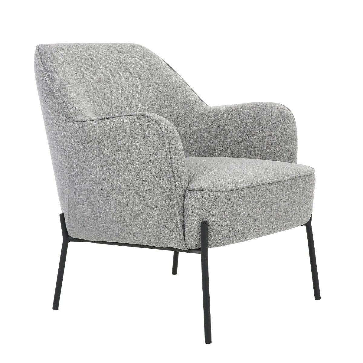 ONEX HuGo Upholstered Armchair Light Grey