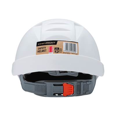 Craftright Safety Helmet - ABS Plastic - AS/NZS Certified - 280mm x 170mm x 220mm