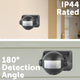 Arlec Movement Activated Security Sensor Light - 12m Range - Plastic - Reliable Detection