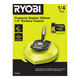 Ryobi Pressure Washer Surface Cleaner - 300mm Cleaning Width - Efficient Dirt Removal
