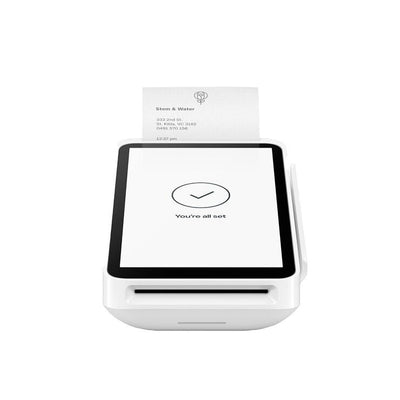 Square All In One Payment Terminal and Receipt Rolls Bundle SQU011 White