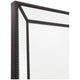 Cafe Lighting and Living Zeta Wall Mirror Black Bevelled Beaded Trim — image 3