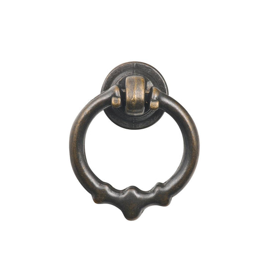 Prestige Pull Knob - 35mm - Zinc Alloy - Antique Brass Finish