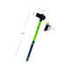 Saxon 2.7kg Blocksplitter - Fibreglass Handle - Durable - Easy Storage